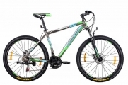 Велосипед Kinetic 27.5 Unic - steel 19 серо-зеленый (win17-076)